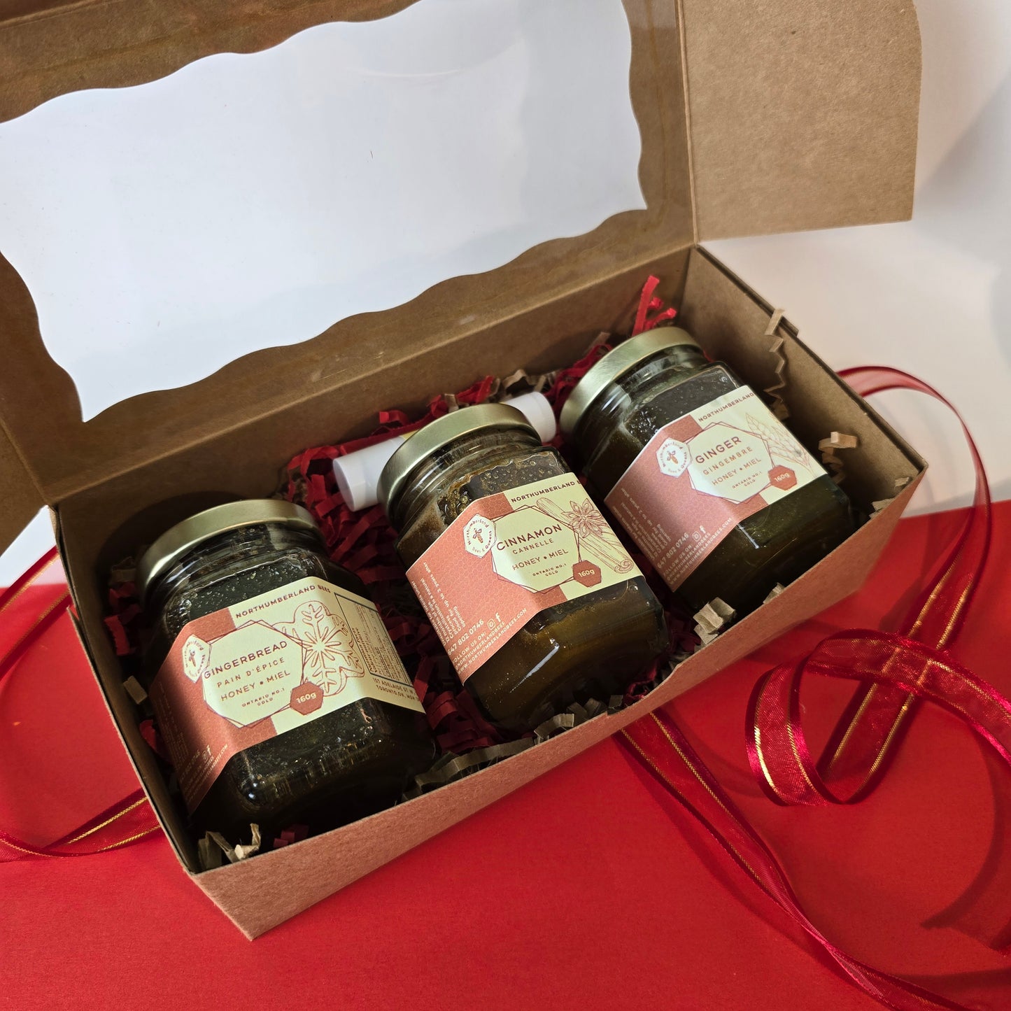 Northumberland Bees | Spiced Honey Gift Box