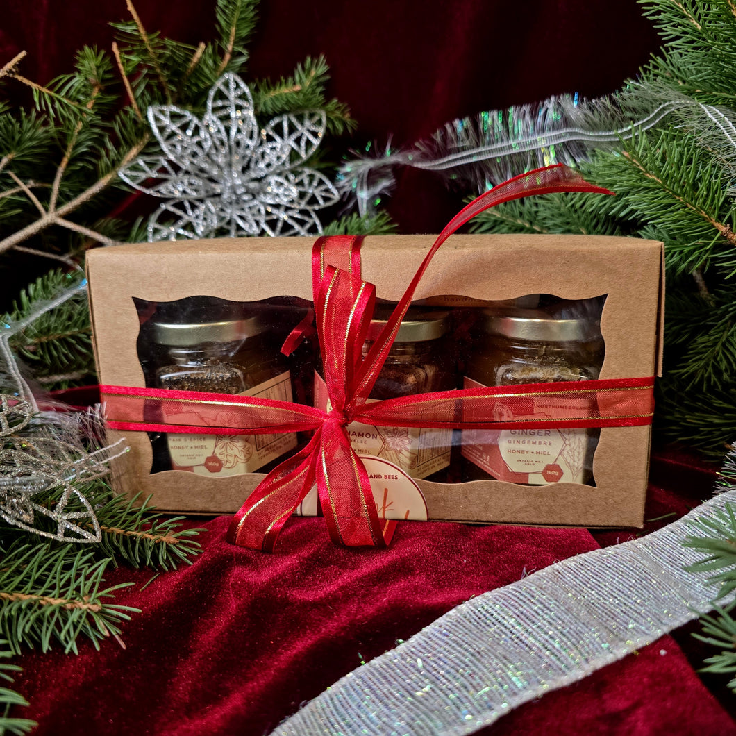 Northumberland Bees | Spiced Honey Gift Box