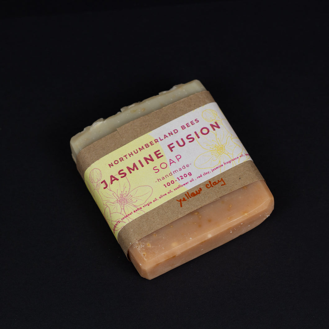 Northumberland Bees | Jasmine Fusion Soap Bar 110g