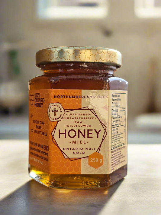 Wildflower Honey - 250g - Local Ontario Honey - Fall 2025