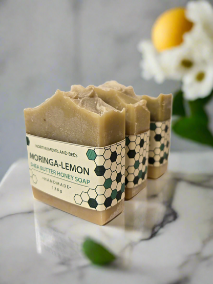 Moringa-Lemon Shea Butter Soap Bar