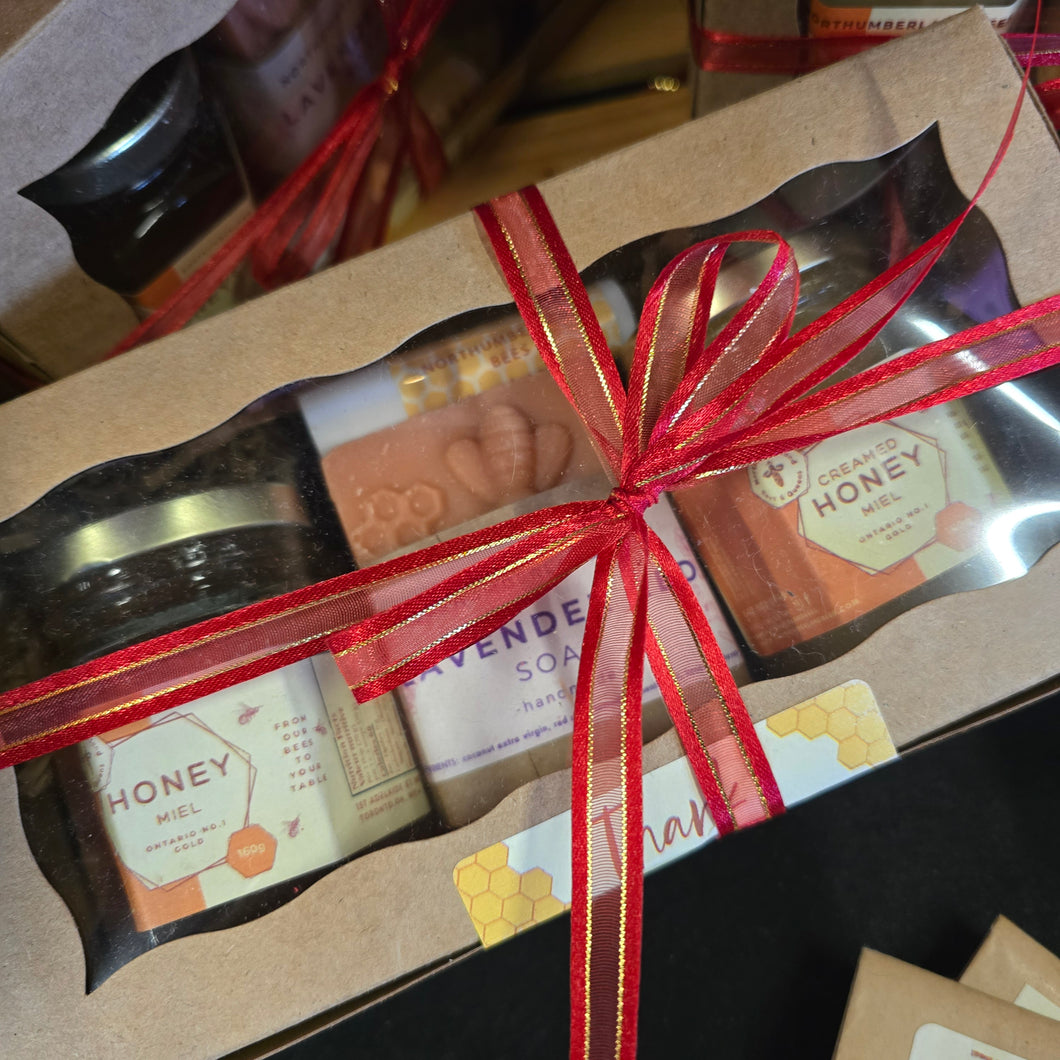 Honey, Soap and Lip Care Gift Box