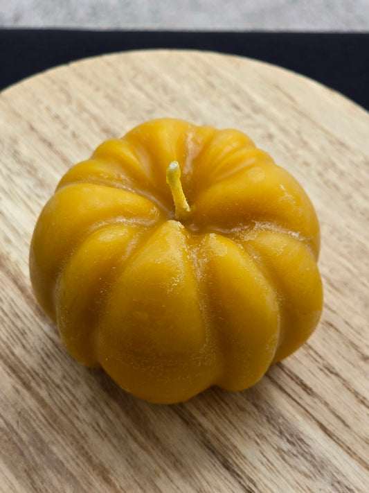 Pumpkin Beeswax Candle