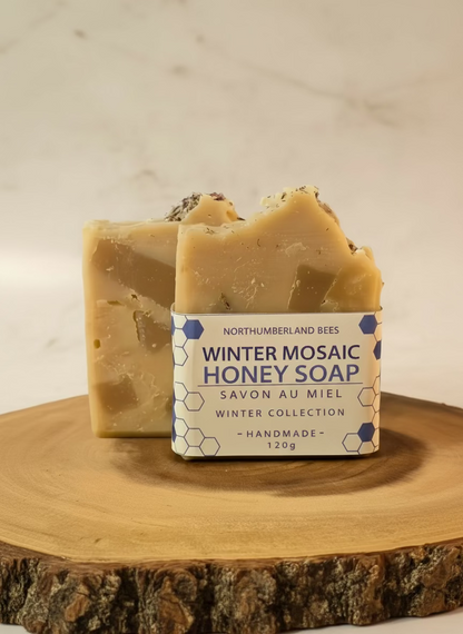 Winter Mosaic Honey Soap - 2025 Winter Collection