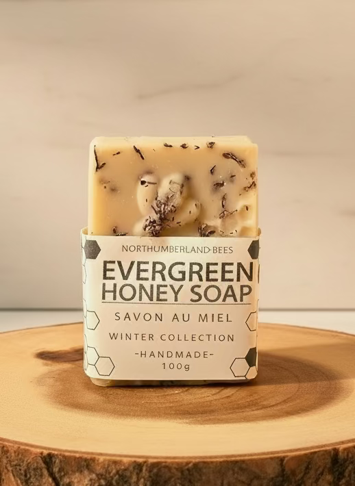 Evergreen Honey Soap - 2025 Winter Collection