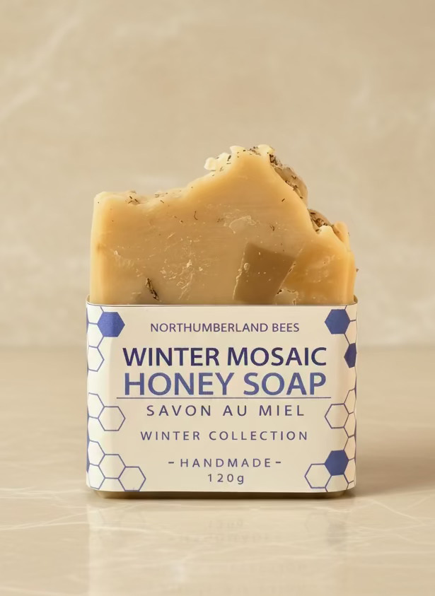 Winter Mosaic Honey Soap - 2025 Winter Collection